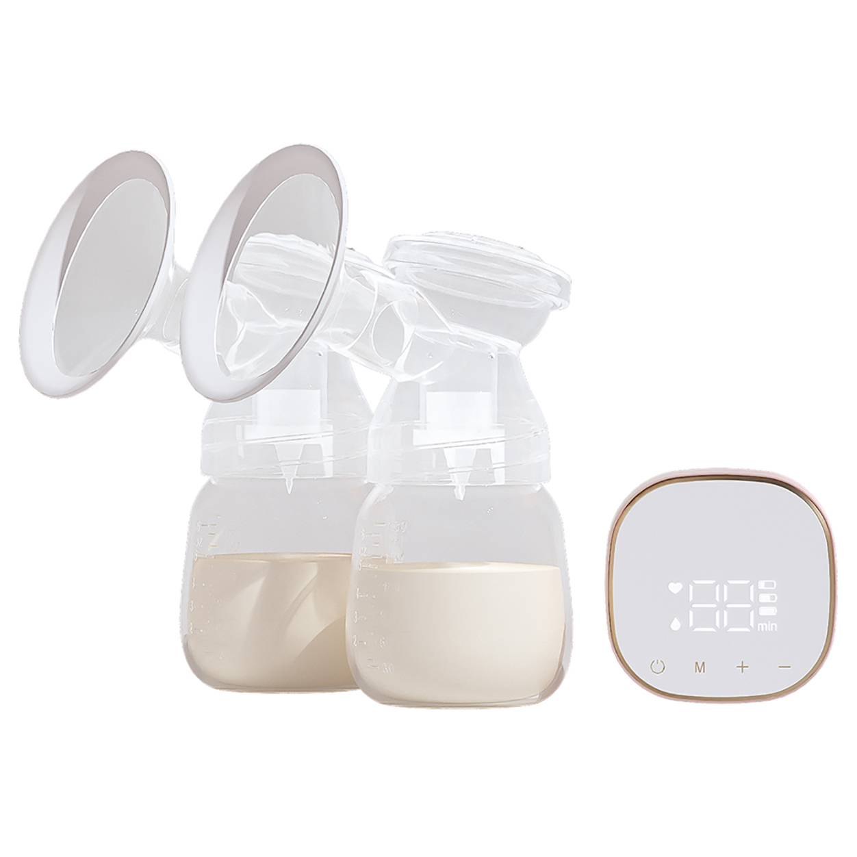 Elektromos hordozható tejet tápláló mellszívó gép Kiemelt kép