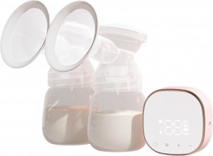 Electric portable milk feeding breast pump machine