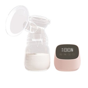 Silicone electric milk breast pump portable machine