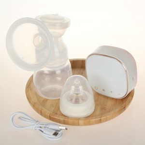 Pompă portabilă de lapte pentru hrănire din silicon