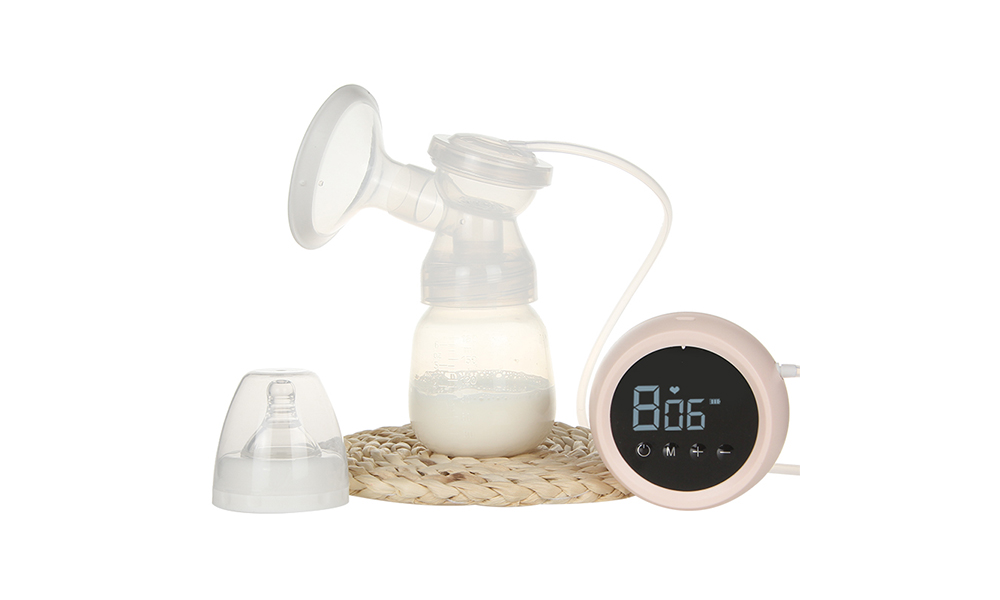 Portable silicone electric breast pump feeding machine